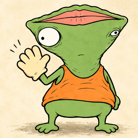 Mwap waving